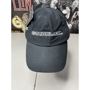 Doritos Solid Black Promotional Strapback Adjustable Hat With Pin